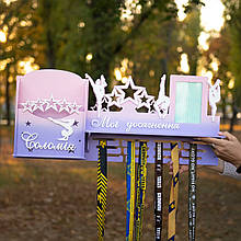 Медальниця для гімнастики. Тримач для медалей. Холдер для гімнастки. Димпломниця для гімнастики. Медальниця на замовлення