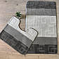 Комплект у ванну Silver Multi 60*100 та 60*50см 1733-Антрацит 0777, фото 3