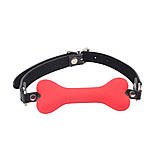 Кляп — Behave! Doggle Bone Bit Gag Red, фото 2