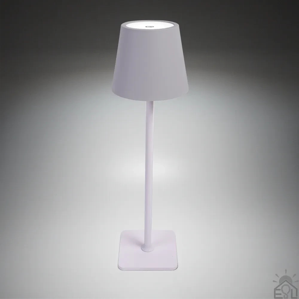 Настільна LED лампа BRIZ 4 Вт із акумулятором 4000 mA Біла Esllse 3000-5000К, фото 1