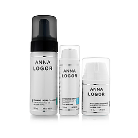 Anna LOGOR Cleanser & Hydrating Kit Набір Анна ЛОГОР для зволоження шкіри обличчя