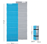 Килимок складний IXPE Naturehike Thickened NH20FCD07, алюмінієва плівка, 25 мм, блакитний, фото 2