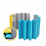 Килимок складний IXPE Naturehike Thickened NH20FCD07, алюмінієва плівка, 25 мм, блакитний, фото 6