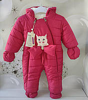 Демисезонный комбинезон на девочку 68р.