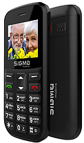 Телефон Sigma Comfort 50 CF115 Easy Black UA, фото 5