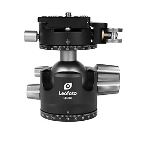 Головка штативна Leofoto LH-36PCL+NP-50 кульова із затискачем ARCA. Куля: 36 мм