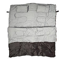 Двомісний спальний мішок з подушками 220x150 см Bass Polska BH 41996