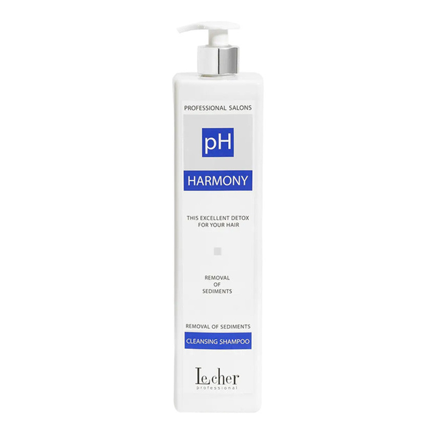 Професійний шампунь для волосся з очисними властивостями рH Harmony Cleansing Le Cher, 1000 мл