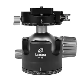 Головка штативна Leofoto LH-55PCL+PCL-70 кульова із затискачем ARCA. Куля: 55 мм