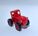 Ігровий набір "Синій трактор" Ферма механічний навантажувач + підіймач, фото 8