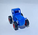 Ігровий набір "Синій трактор" Ферма механічний навантажувач + підіймач, фото 7