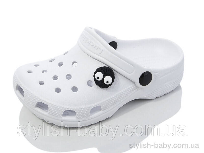 Дитяча колекція літнього взуття гуртом. Дитячі крокси 2025 бренда Luck Line (рр. з 28 по 35)