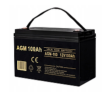 AGM Акумулятор 100Ah 12V VOLT VRLA (6AKUXAG100), фото 4