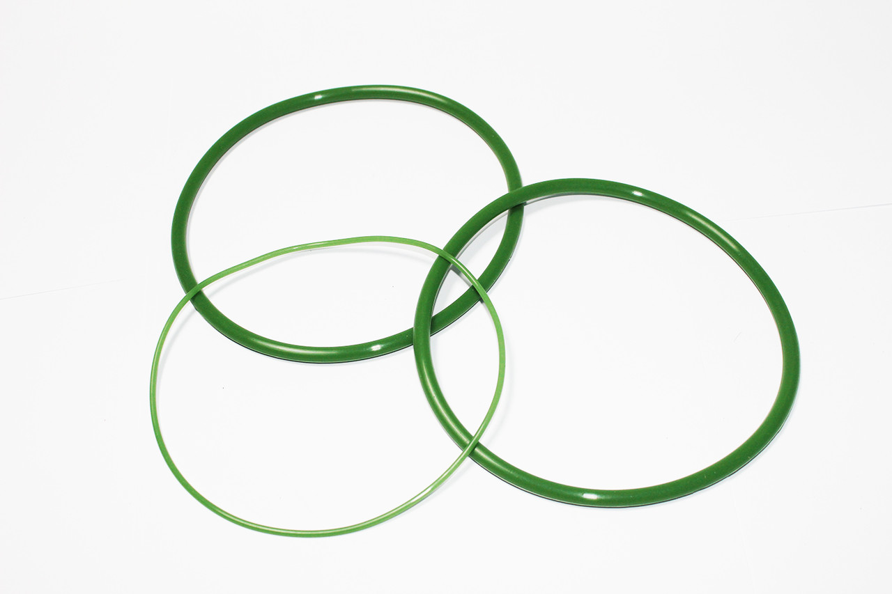 Кільця ущільнювальні гільзи КамАЗ (силікон, товст+тонк.) (Гарантпостач-К, Китай) 740.1002024 740.1002031