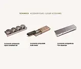 Вставка-тримач для кухонних ножів,TecnoInox Італія, темний дуб (TRKKNF08RS), фото 6