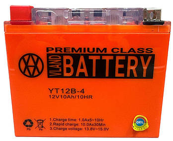 Акумулятор 12 V 12 Ah YTX14-BS 150/90/150 мм (гелевий)