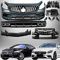 Автомобільний обвіс комплект рестайлінгу S63 AMG для Мерседес S-клас C217 Купе Mercedes S-class C217 Coupe
