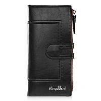 Жіночий гаманець Kingdushi 19x9x3 см / Гаманець-клатч/ Портмоне жіноче