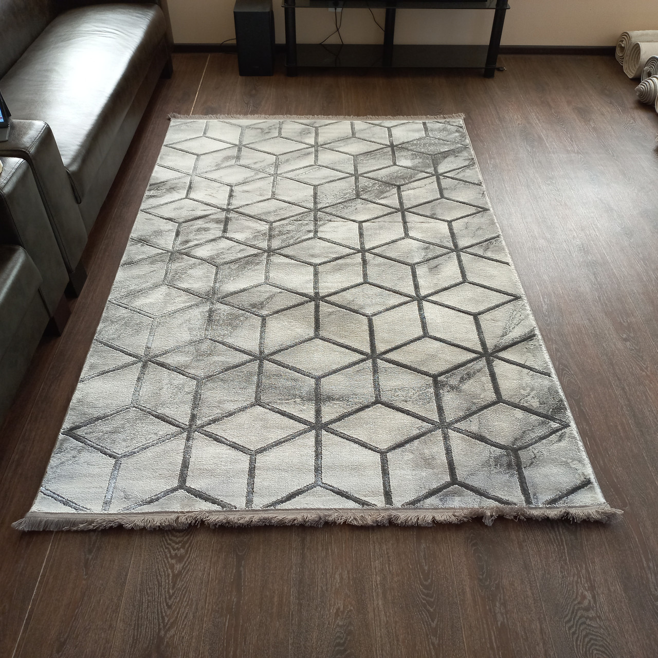 Килим Merinos Amiral 00417 150х230 см сірий, фото 1