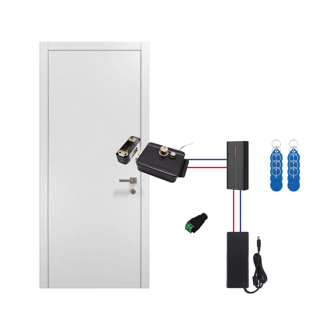 Комплект контролю доступу з електромеханічним замком GV-511, фото 1