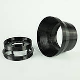 Круглий корпус витяжки Домовент скритого монтажу 100мм в отвір (розбірний), фото 2