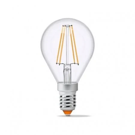 293189 LED-лампа VIDEX Filament G45F 4W E14 4100 K 220 V (VL-G45F-04144)