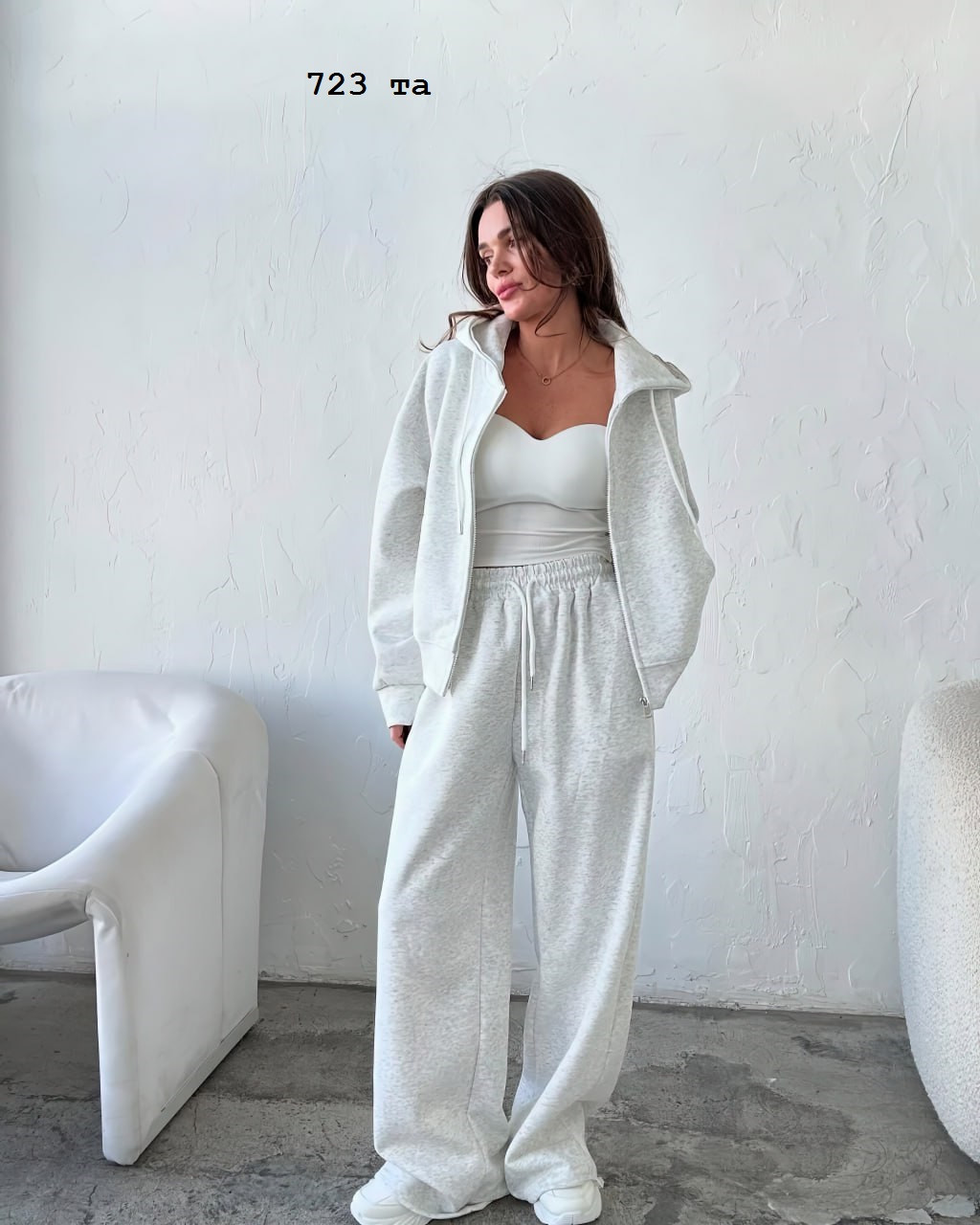 Костюм спортивний oversize 723 та, фото 1