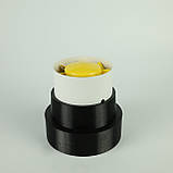 Круглий корпус витяжки Домовент скритого монтажу 100мм в отвір (конусний), фото 3