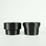 Круглий корпус витяжки Домовент скритого монтажу 100мм в отвір (конусний), фото 4