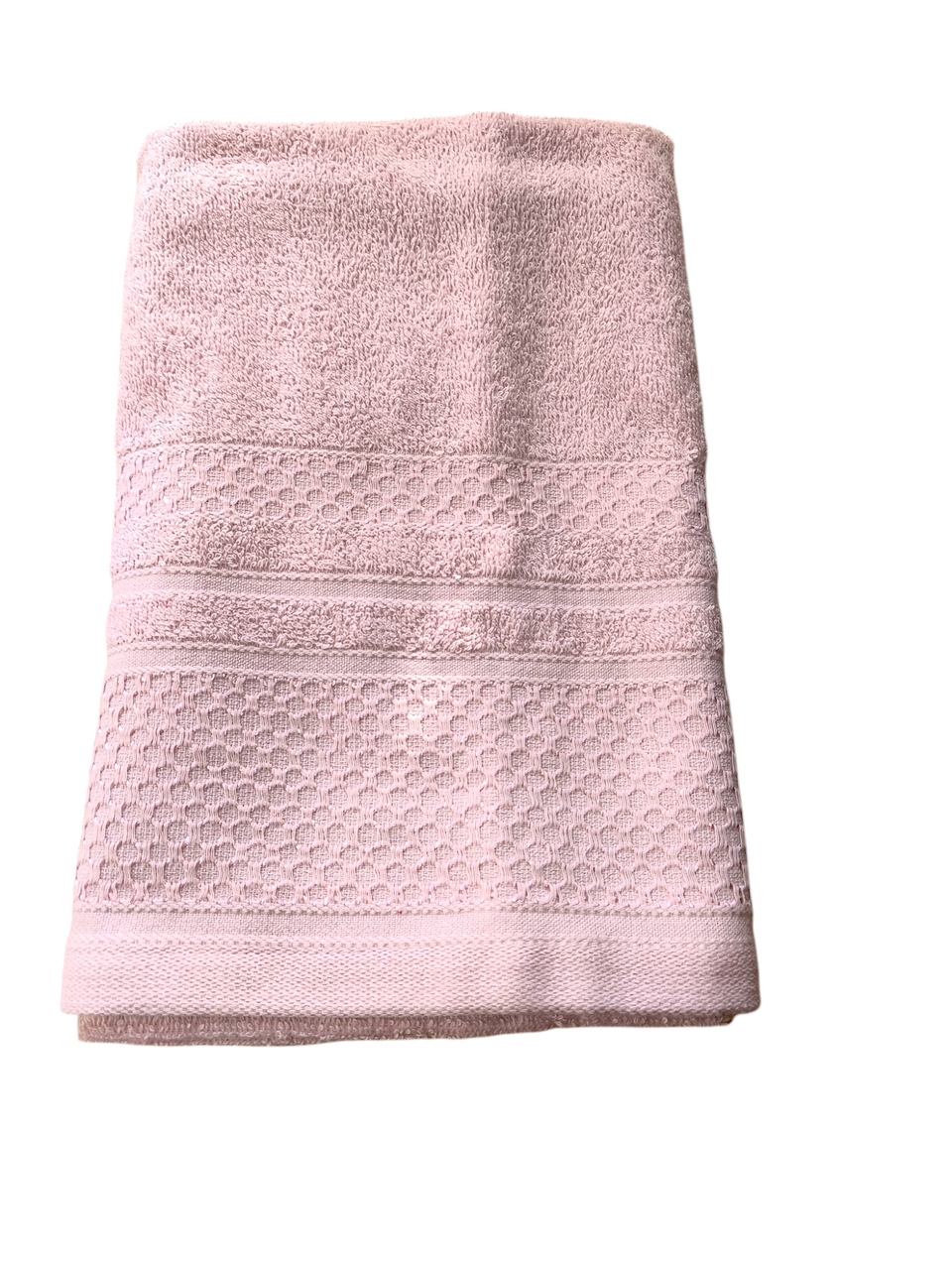 Рушник махровий 50*90 см рожеве, фото 1
