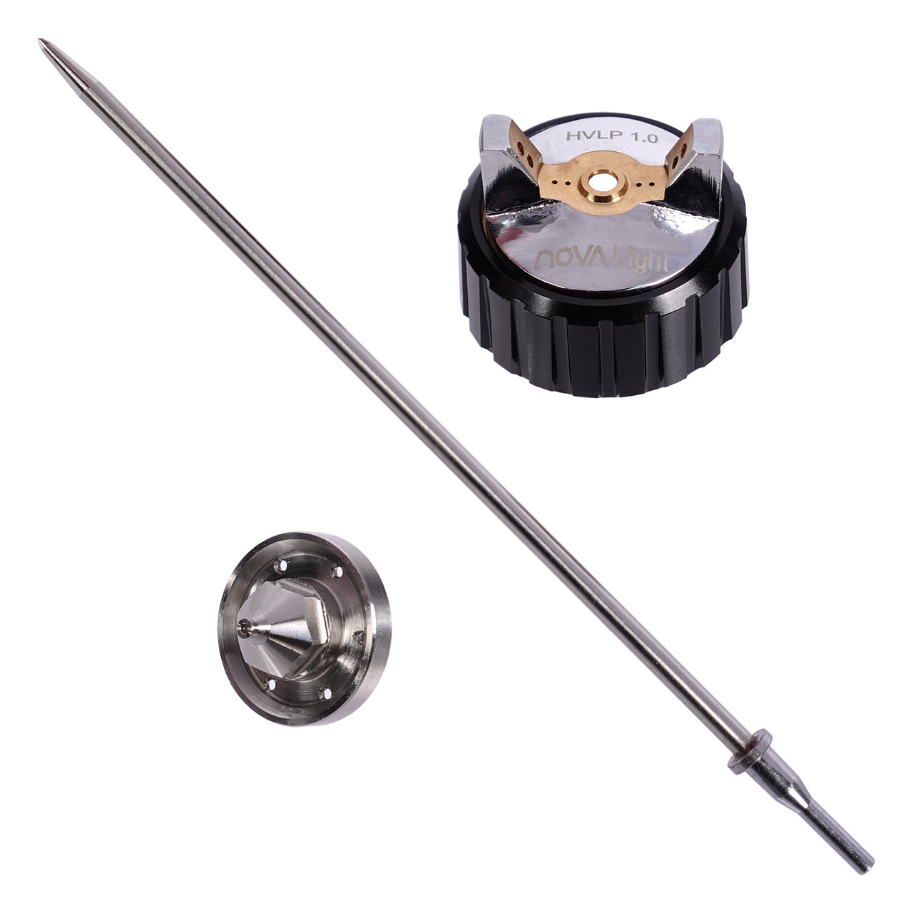 Форсунка для фарбопультів NOVA-LIGHT HVLP, діаметр форсунки-1,0мм AUARITA NS-NOVA-LIGHT-1.0, фото 1