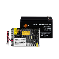 Блок безперебійного живлення з АКБ GV-007-UPS-A-1203-8A-7Ah