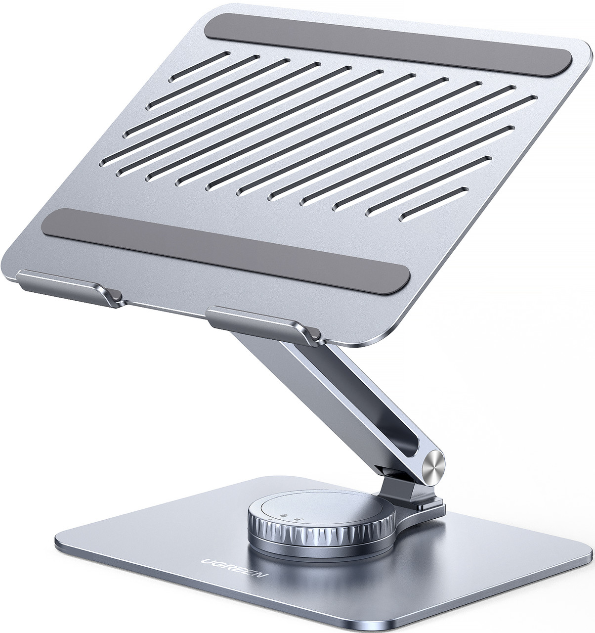 Висока підставка для ноутбука MacBook алюмінієва UGREEN LP592 Swivel Laptop Stand (сірий)