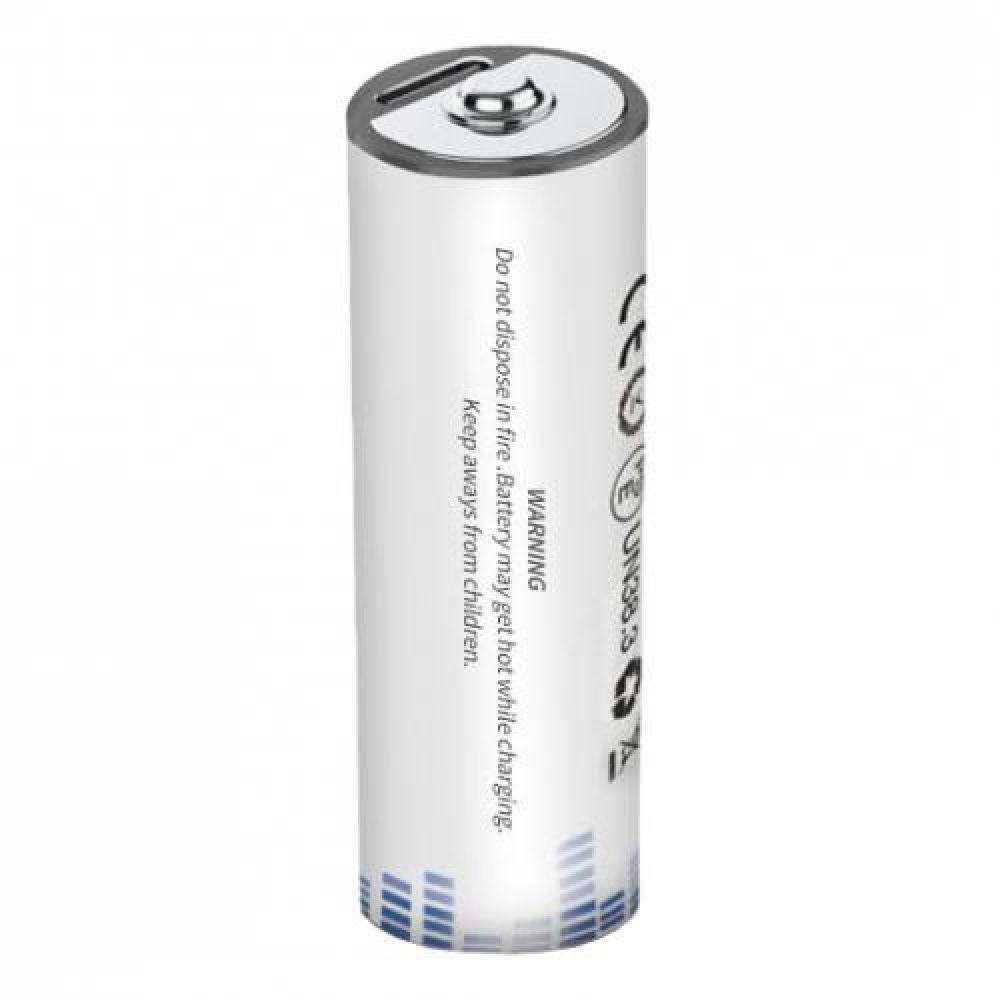 Акумуляторна батарейка AA (Li-ion) 2500 mWh з роз'ємом Type-C (без кабелю) Характеристики AA, фото 1
