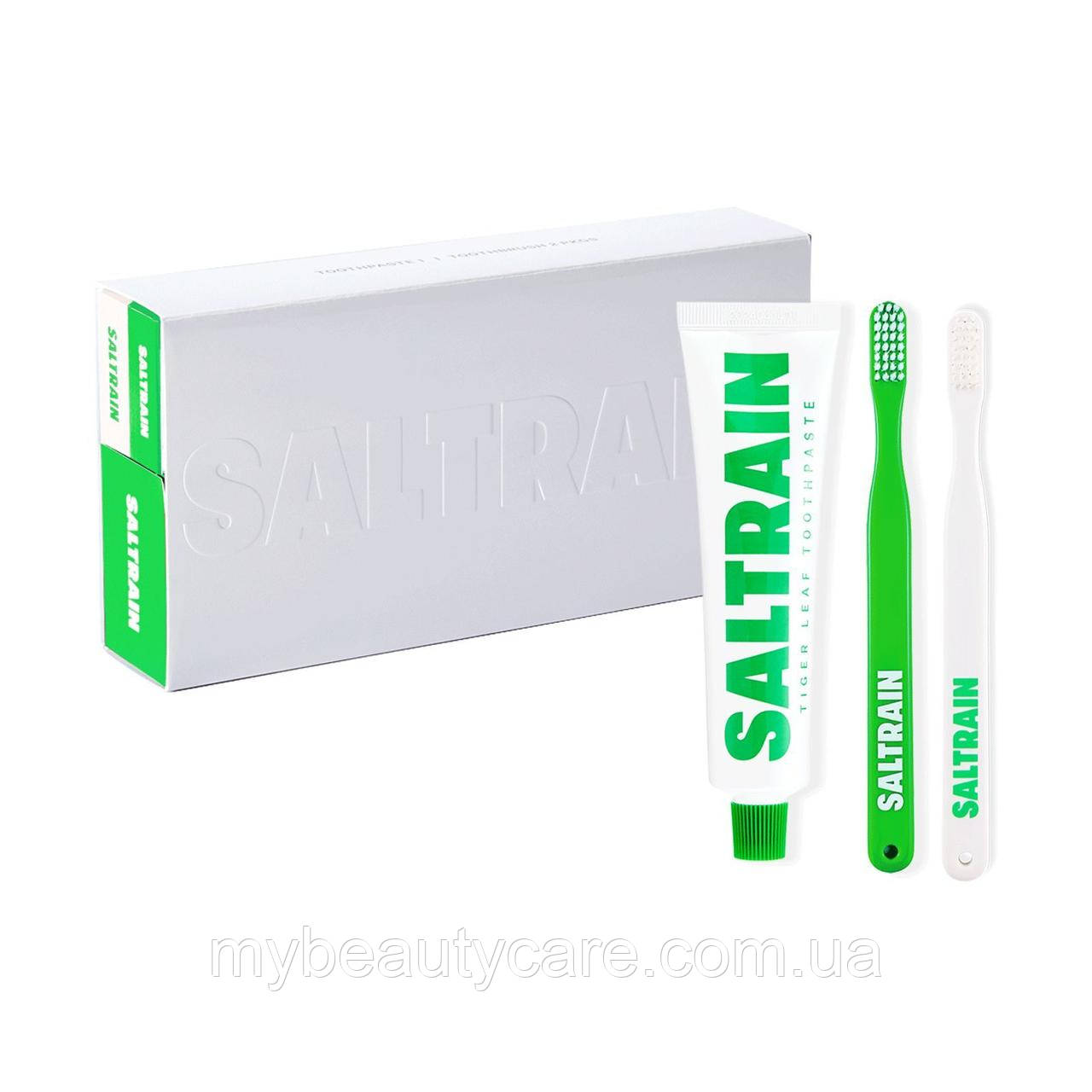 Набір Saltrain Dental Kit Зубна паста з центелою 100 мл + Щітка 2 шт.