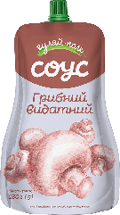 Соус Грибной Видатний 40% Гуляйполе 180г дой-пак