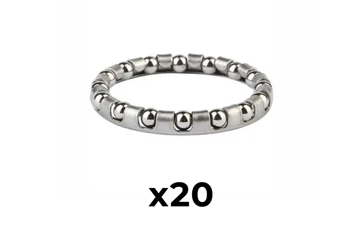 Підшипник NECO 5/32*22 для 1 1/8" рульових (2шт) (BALL_RETAINER_5x32x22-20)