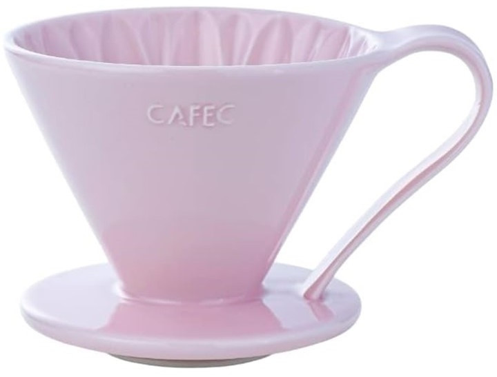 Пуровер Cafec Arita рожева сакура Ware Flower Dripper Cup4 Pink