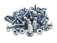 Гвинт меблевий з внутрішнім шестигранником, INBUS DIN 7420 М6 х 35 мм (200 шт.), фото 3