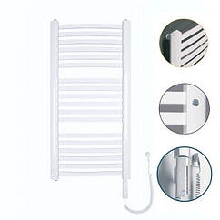 Біла сушарка для рушників з ТЕНом 500х1100 Instal Project RETTO