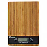 Ваги кухонні MATARIX MX-406 5кг Wood, Кухонні ваги для приготування страв, Ваги для домашньої кухні, фото 4