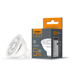 296623 LED лампа  VIDEX MR16eL 5W GU5.3 4100K 220V