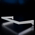 Стійка "ETOILE-250" -v3. Рейл із перфорацією для одягу, вішало торгове для бутіка, фото 6