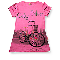 Прикольна дитяча футболка Circle (зростання від 104 см до 128 см)