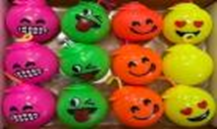 М'яч-стрибунчик із гумкою йо-йо та підсвіткою FLASHING SPIKY BALL діаметром 85 мм