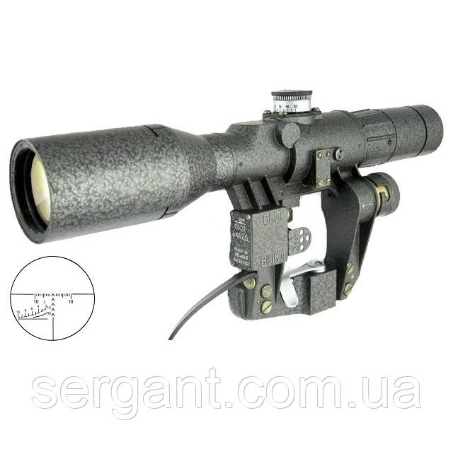 Оптичний приціл ПОСП 6x42Д (Білорусь), фото 1