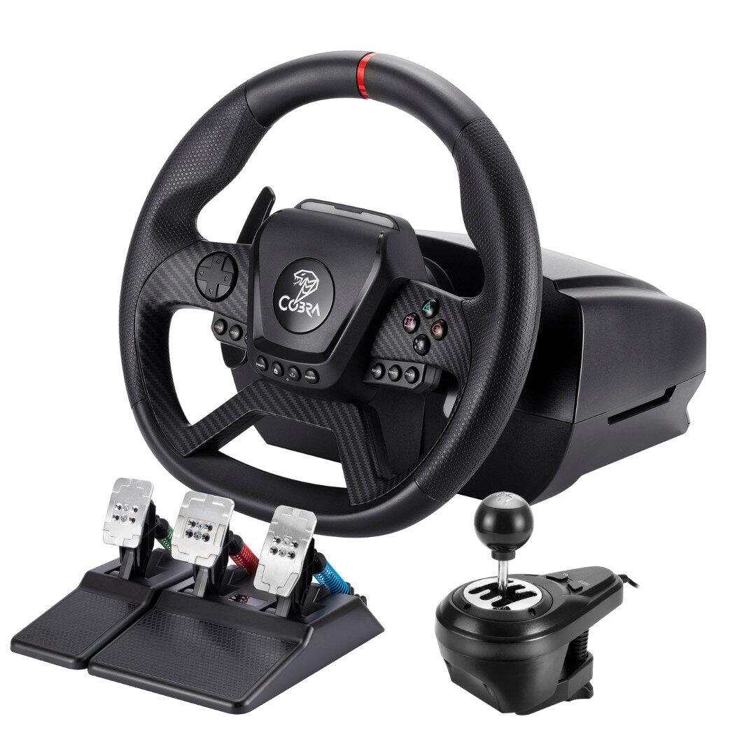 Дротове кермо COBRA GT987FF Pro (PC/PS4/XBOX ONE)