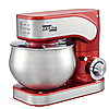Тістоміс Zepline 4в1 3500 Вт на 6 літрів кухонний міксер Червоний, фото 5