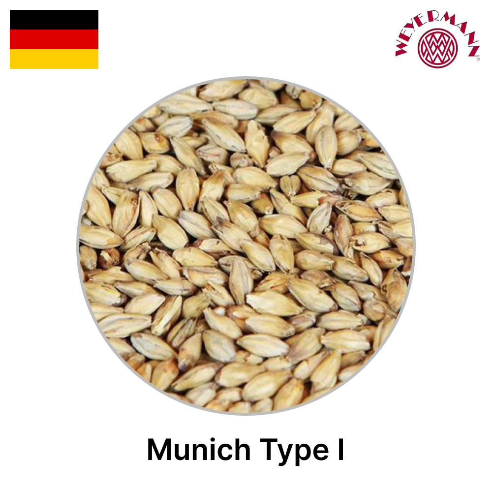 Солод Мюнхенський (Munich type I), EBC 12-18, 1кг