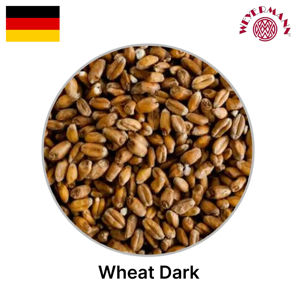 Солод пшеничний темний (Wheat Dark), EBC 15-20, 1кг